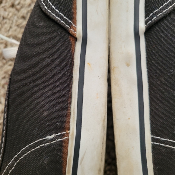 Vans Shoes Authentic Lopro Lo Pro Black White Men's 7 Women's 8.5 - Picture 4 of 7